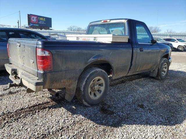 1FTYR10D92PB33383 - 2002 FORD RANGER BLUE photo 3