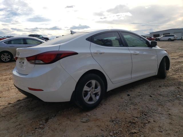 5NPDH4AE3FH603676 - 2015 HYUNDAI ELANTRA SE WHITE photo 3