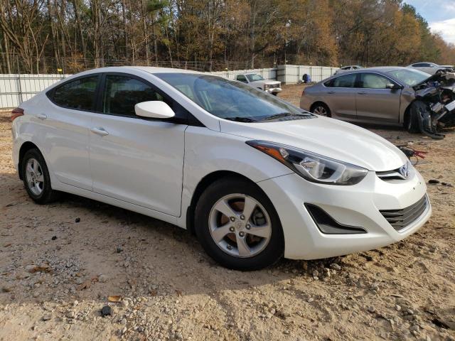 5NPDH4AE3FH603676 - 2015 HYUNDAI ELANTRA SE WHITE photo 4