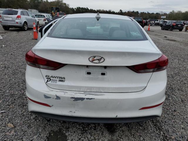 5NPD74LF8HH126853 - 2017 HYUNDAI ELANTRA SE WHITE photo 6