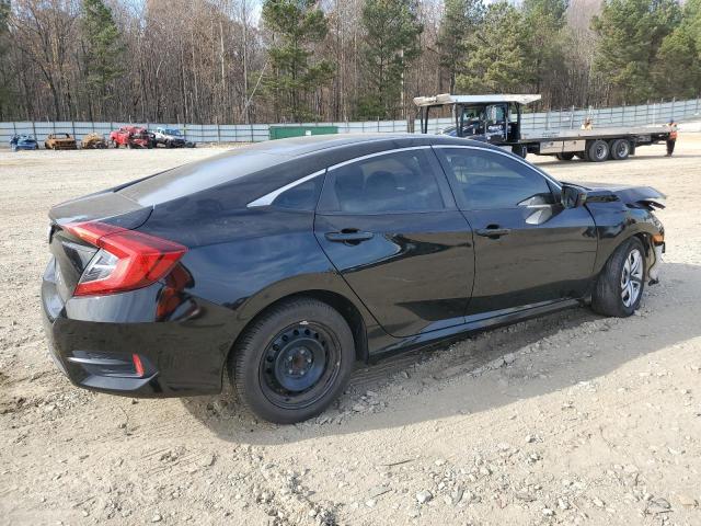 2HGFC2F53HH562001 - 2017 HONDA CIVIC LX BLACK photo 3