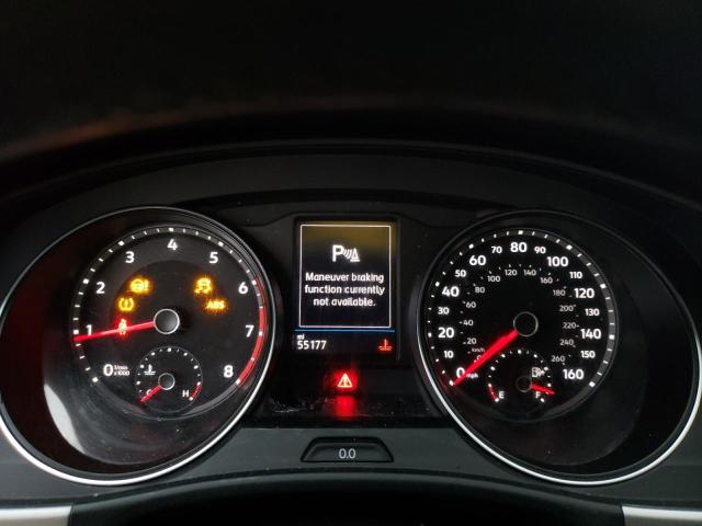 1V2YE2CA4LC221462 - 2020 VOLKSWAGEN ATLAS CROS SE GRAY photo 9