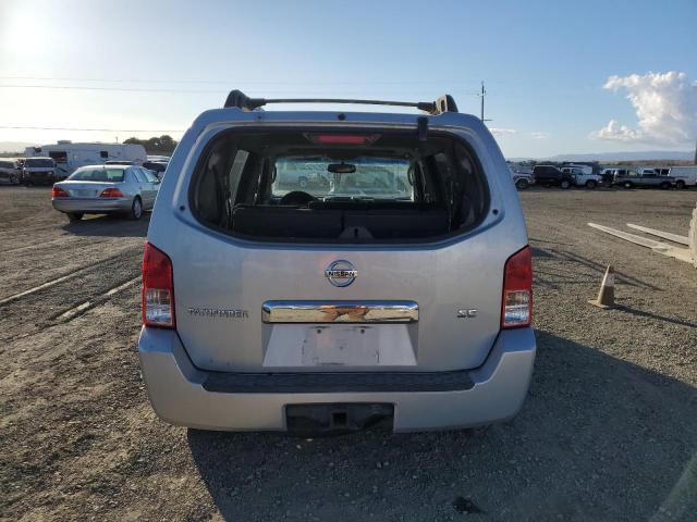 5N1AR18U66C608714 - 2006 NISSAN PATHFINDER LE SILVER photo 6