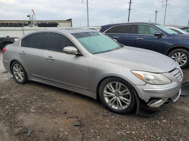 KMHGC4DF3CU170440 - 2012 HYUNDAI GENESIS 4.6L SILVER photo 4