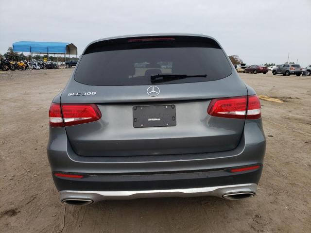 WDC0G4JB8HF264668 - 2017 MERCEDES-BENZ GLC 300 GRAY photo 6