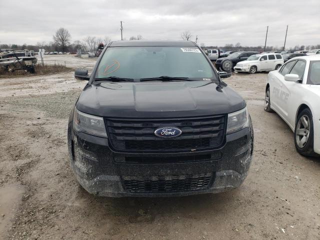 1FM5K8AR7HGD66628 - 2017 FORD EXPLORER POLICE INTERCEPTOR Երկգույն լուսանկար 5