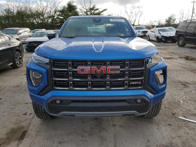 1GTP6DEK3P1154012 - 2023 GMC CANYON AT4 BLUE photo 5