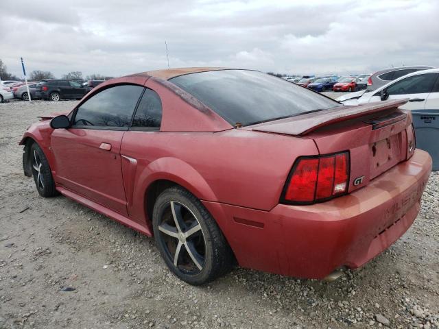 1FAFP42X9YF290955 - 2000 FORD MUSTANG GT RED photo 2