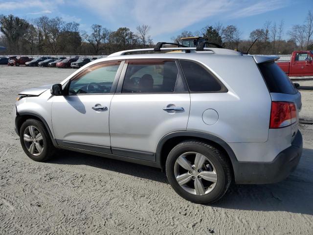 5XYKU4A25CG300684 - 2012 KIA SORENTO EX SILVER photo 2