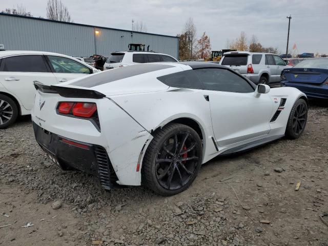 1G1YW2D77H5106926 - 2017 CHEVROLET CORVETTE GRAND SPORT 1LT WHITE photo 3