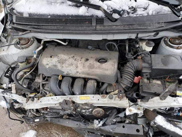 2T1KR32E37C663944 - 2007 TOYOTA COROLLA MA XR SILVER photo 11