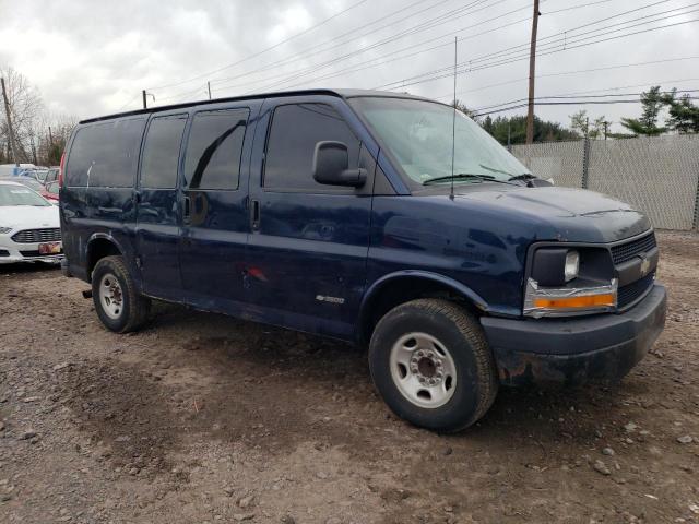 1GCHG35U651188293 - 2005 CHEVROLET EXPRESS G3 BLUE photo 4