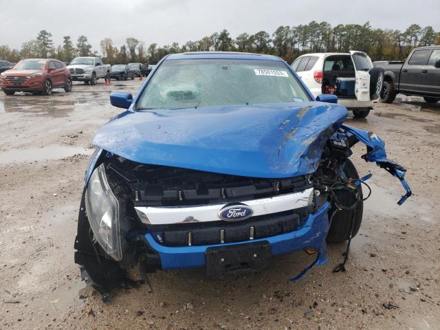 3FAHP0HA5BR113382 - 2011 FORD FUSION SE BLUE photo 5