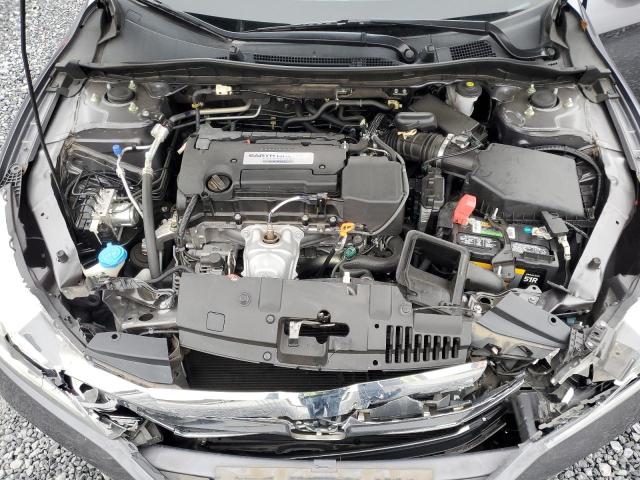 1HGCR2F31GA004385 - 2016 HONDA ACCORD LX GRAY photo 11