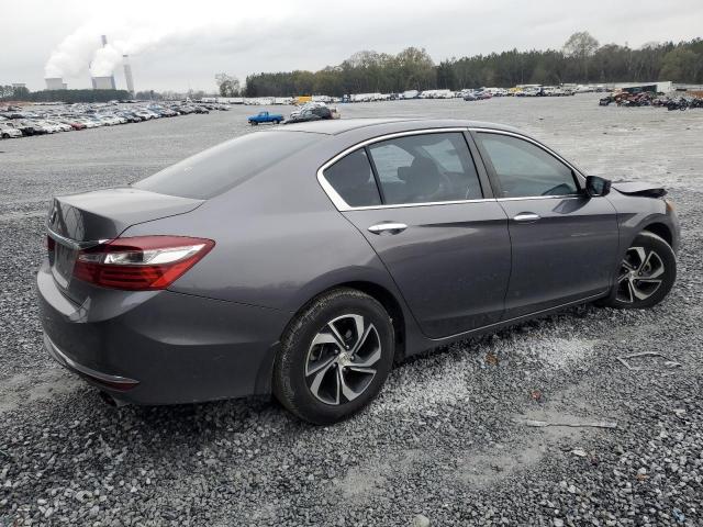 1HGCR2F31GA004385 - 2016 HONDA ACCORD LX GRAY photo 3