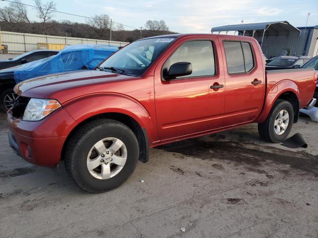 1N6AD0EV4CC466060 - 2012 NISSAN FRONTIER S RED photo 1