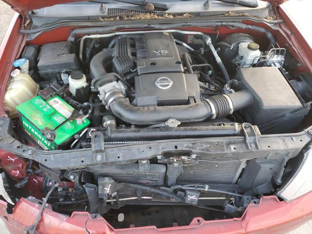 1N6AD0EV4CC466060 - 2012 NISSAN FRONTIER S RED photo 11