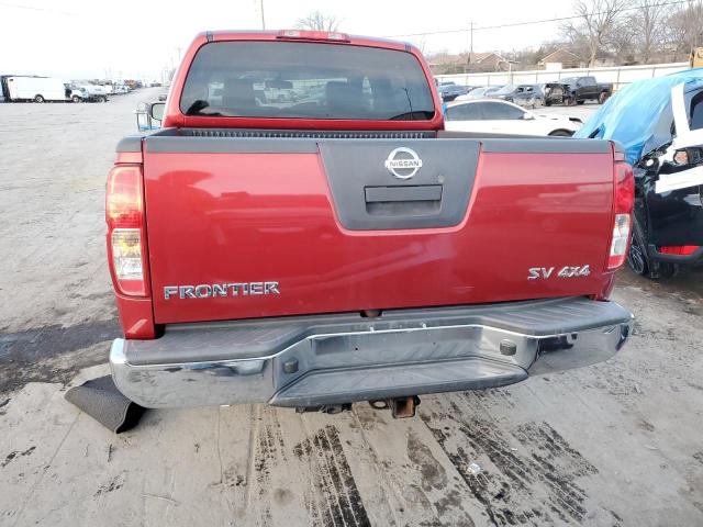 1N6AD0EV4CC466060 - 2012 NISSAN FRONTIER S RED photo 6