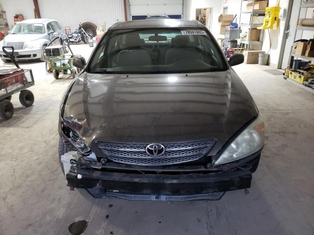 4T1BE32K84U796081 - 2004 TOYOTA CAMRY LE GRAY photo 5