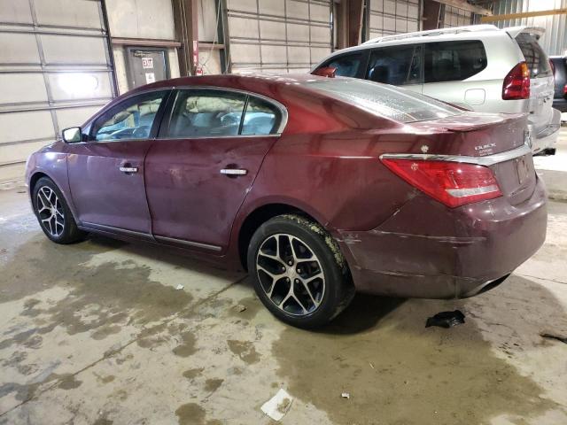 1G4G45G34GF281528 - 2016 BUICK LACROSSE SPORT TOURING BURGUNDY photo 2