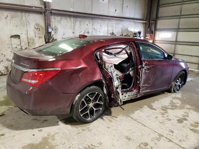 1G4G45G34GF281528 - 2016 BUICK LACROSSE SPORT TOURING BURGUNDY photo 3