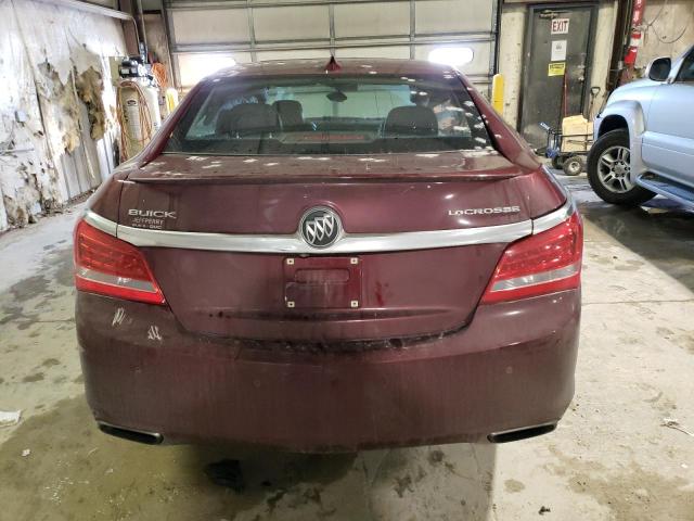 1G4G45G34GF281528 - 2016 BUICK LACROSSE SPORT TOURING BURGUNDY photo 6