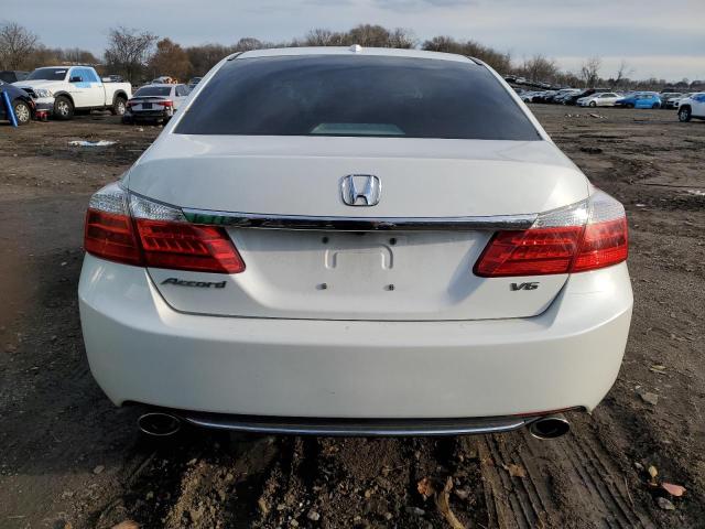 1HGCR3F88DA015218 - 2013 HONDA ACCORD EXL WHITE photo 6