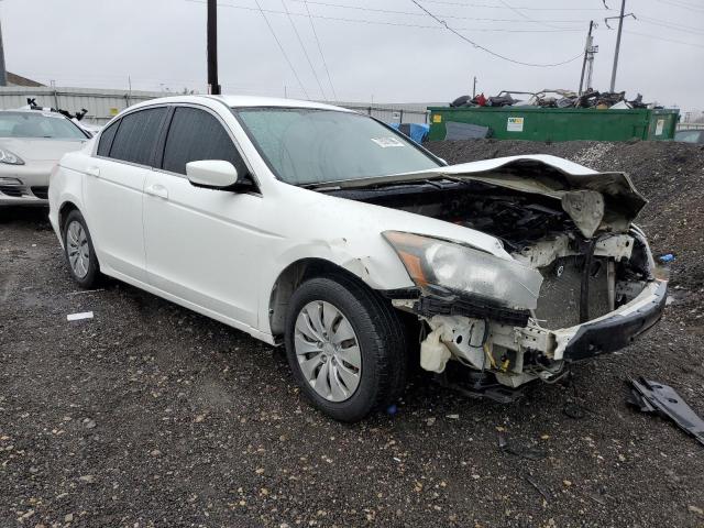 1HGCP2F30CA095777 - 2012 HONDA ACCORD LX WHITE photo 4