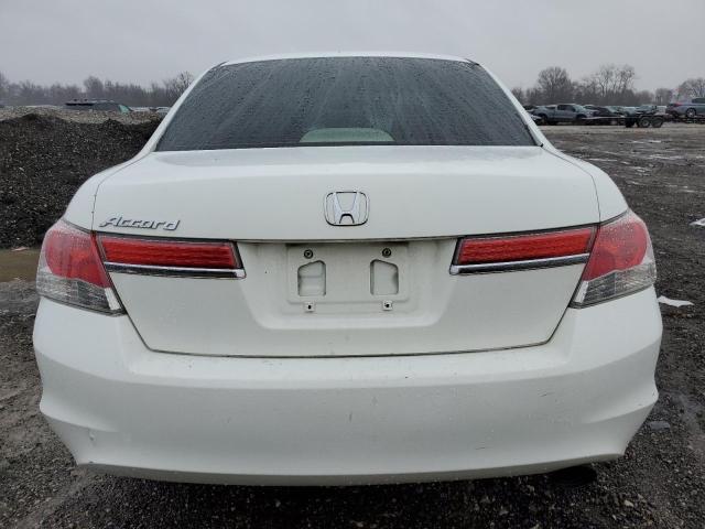 1HGCP2F30CA095777 - 2012 HONDA ACCORD LX WHITE photo 6