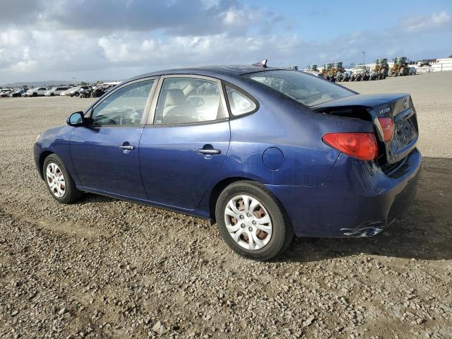 KMHDU46D19U710310 - 2009 HYUNDAI ELANTRA GLS BLUE photo 2