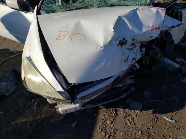 1HGCM56807A137585 - 2007 HONDA ACCORD EX WHITE photo 11