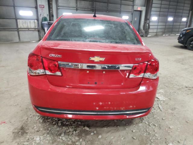 1G1PH5SC4C7143341 - 2012 CHEVROLET CRUZE LTZ RED photo 6