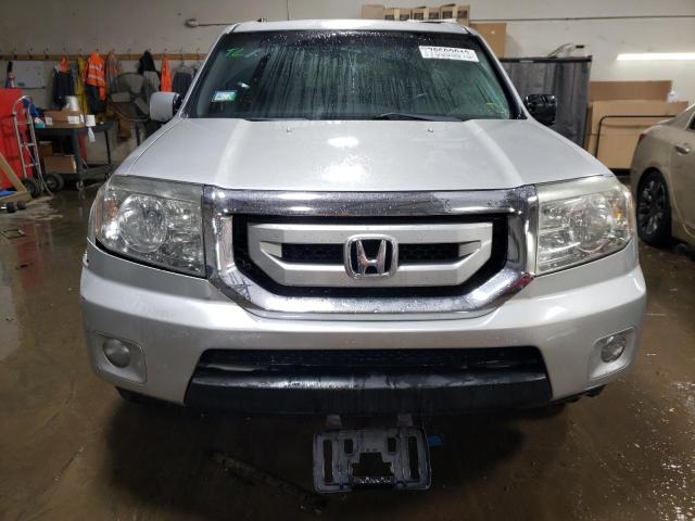 5FNYF48579B049655 - 2009 HONDA PILOT EXL SILVER photo 5