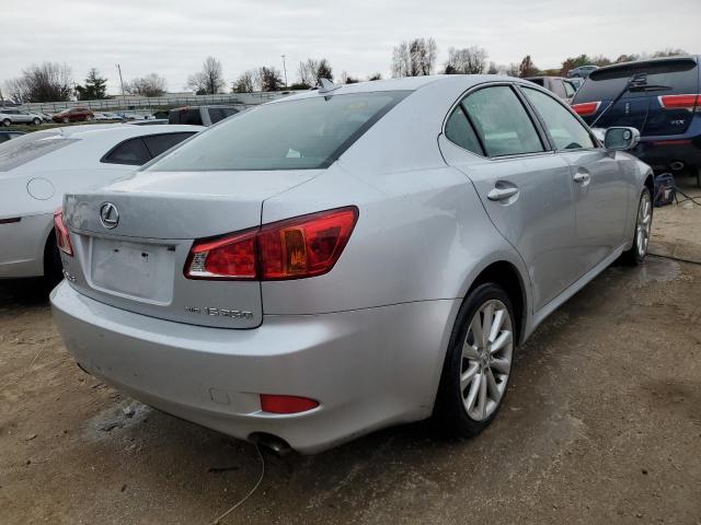 JTHCK262495035327 - 2009 LEXUS IS 250 SILVER photo 3