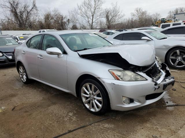 JTHCK262495035327 - 2009 LEXUS IS 250 SILVER photo 4