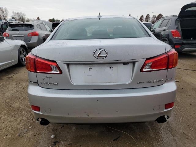 JTHCK262495035327 - 2009 LEXUS IS 250 SILVER photo 6