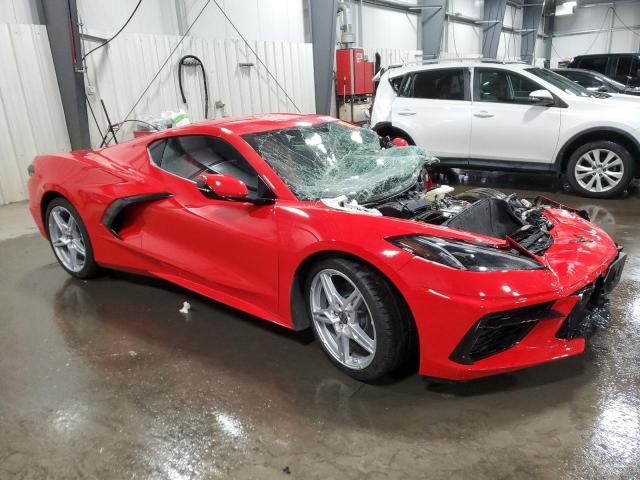 1G1YA2D41P5108223 - 2023 CHEVROLET CORVETTE STINGRAY 1LT RED photo 4