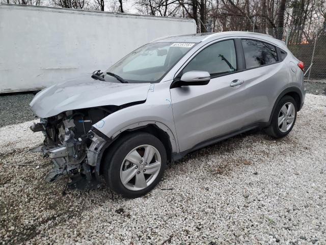 3CZRU6H78KM706868 - 2019 HONDA HR-V EXL SILVER photo 1