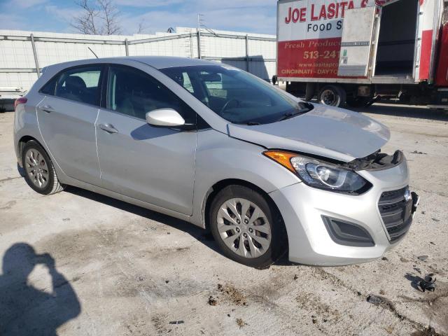 KMHD35LH3HU369362 - 2017 HYUNDAI ELANTRA GT SILVER photo 4