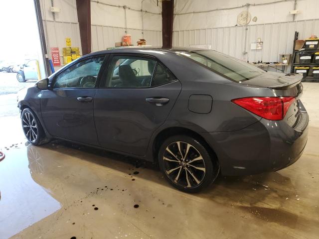 5YFBURHEXKP892364 - 2019 TOYOTA COROLLA L BLUE photo 2