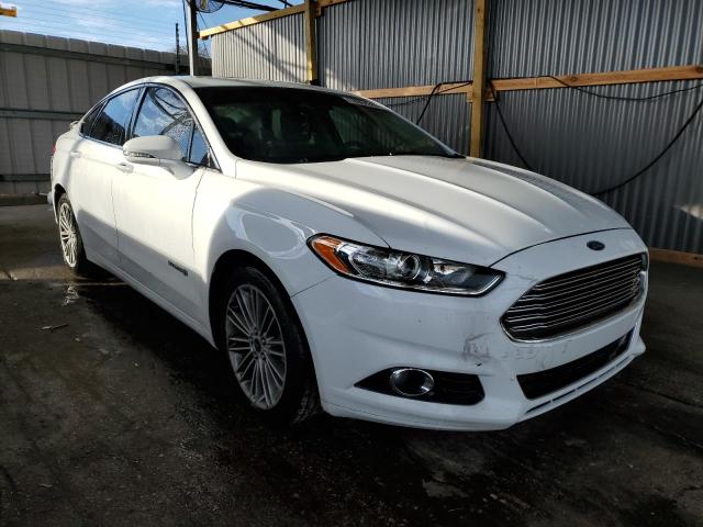 3FA6P0LU8DR289161 - 2013 FORD FUSION SE HYBRID WHITE photo 4