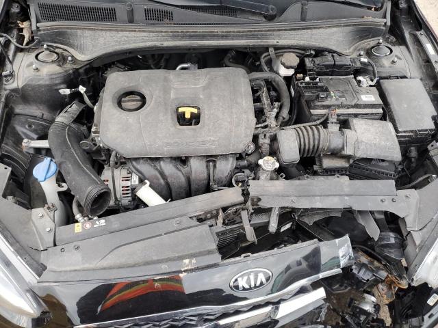 3KPF54AD3LE183927 - 2020 KIA FORTE EX BLACK photo 11