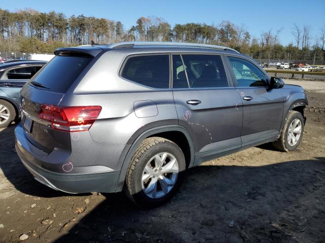 1V2CR2CA7JC505535 - 2018 VOLKSWAGEN ATLAS SE GRAY photo 3