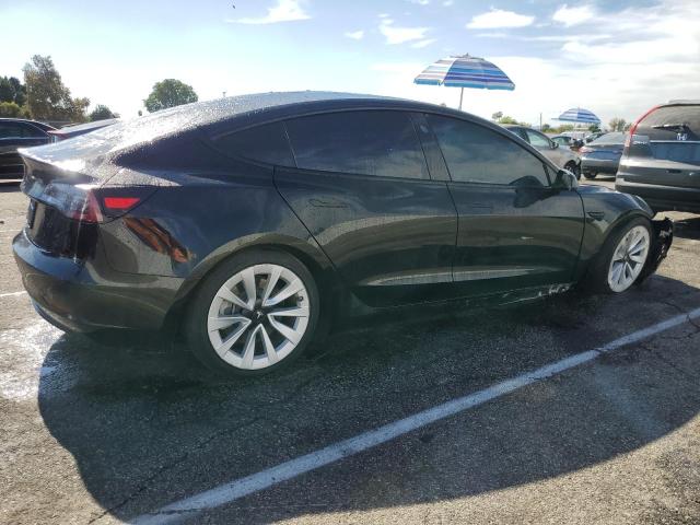 5YJ3E1EA5MF084961 - 2021 TESLA MODEL 3 BLACK photo 3