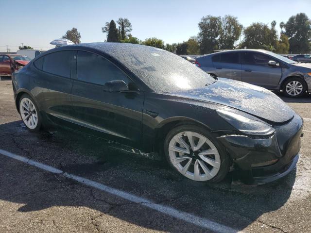 5YJ3E1EA5MF084961 - 2021 TESLA MODEL 3 BLACK photo 4