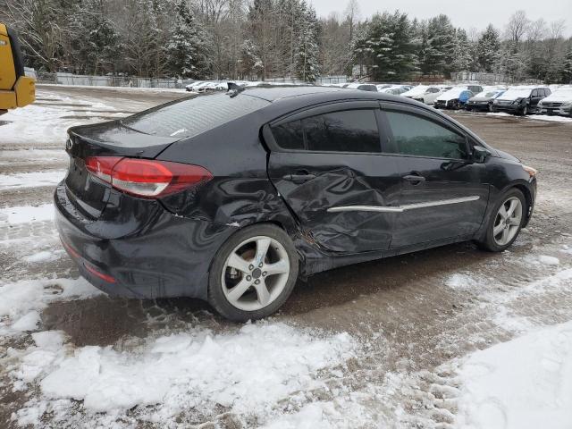 3KPFK4A78JE202844 - 2018 KIA FORTE LX BLACK photo 3