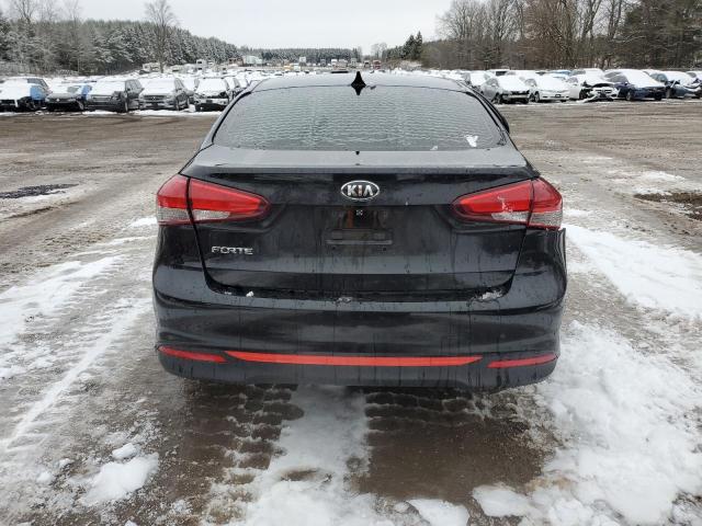 3KPFK4A78JE202844 - 2018 KIA FORTE LX BLACK photo 6