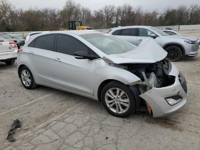 KMHD35LH6EU177140 - 2014 HYUNDAI ELANTRA GT SILVER photo 4