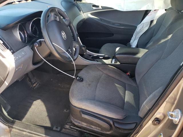 5NPEB4AC7EH850556 - 2014 HYUNDAI SONATA GLS GRAY photo 7