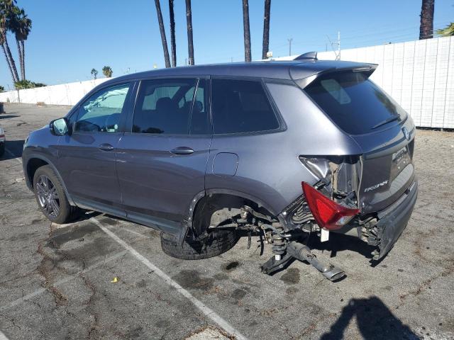 5FNYF8H50MB024662 - 2021 HONDA PASSPORT EXL GRAY photo 2